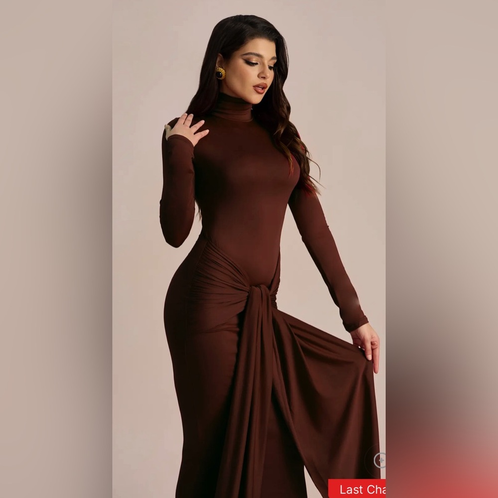 Fashion trendy women’s maxi dress